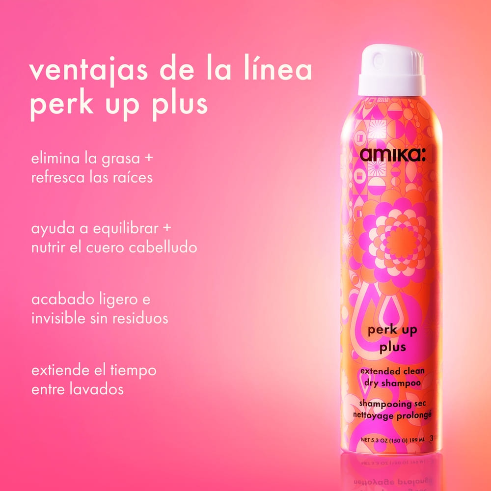 PERK UP PLUS EXTENDED CLEAN DRY SHAMPOO (CHAMP&Uacute; EN SECO)